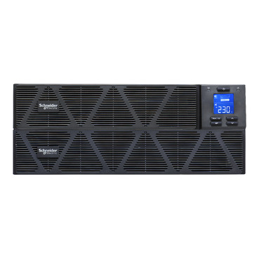 Schneider SRVS3KRILRK UPS | Easy UPS 1 Ph On-Line, 3kVA, Rackmount 4U, 230V, 6x IEC C13 + 1x IEC C19 outlets, Intelligent Card Slot, LCD, Extended Runtime, W/ rail kit - Image 3