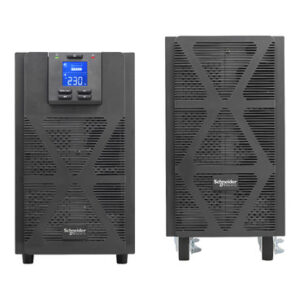 Schneider SRVS10KIL UPS | Easy UPS 1 Ph On-Line, 10kVA/10kW, Tower, 230V, 1x Hard wire 3-wire(1P+N+E) outlet, Intelligent Card Slot, LCD, Extended Runtime