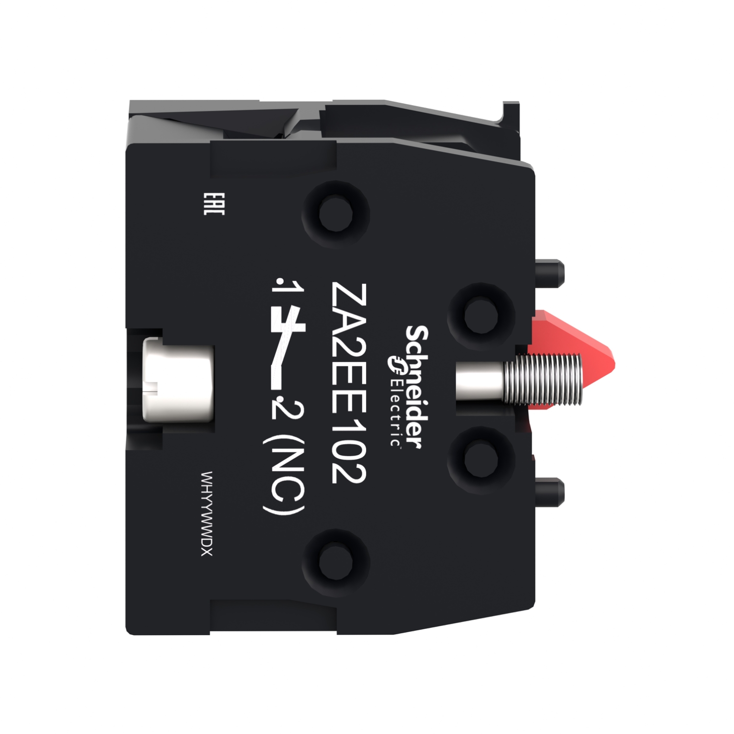 ZA2EE102 | Single contact block for head Ø22, 1 NC - Image 3
