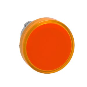 ZB4BV053 | Pilot light head, metal, orange, Ø22, plain lens for integral LED