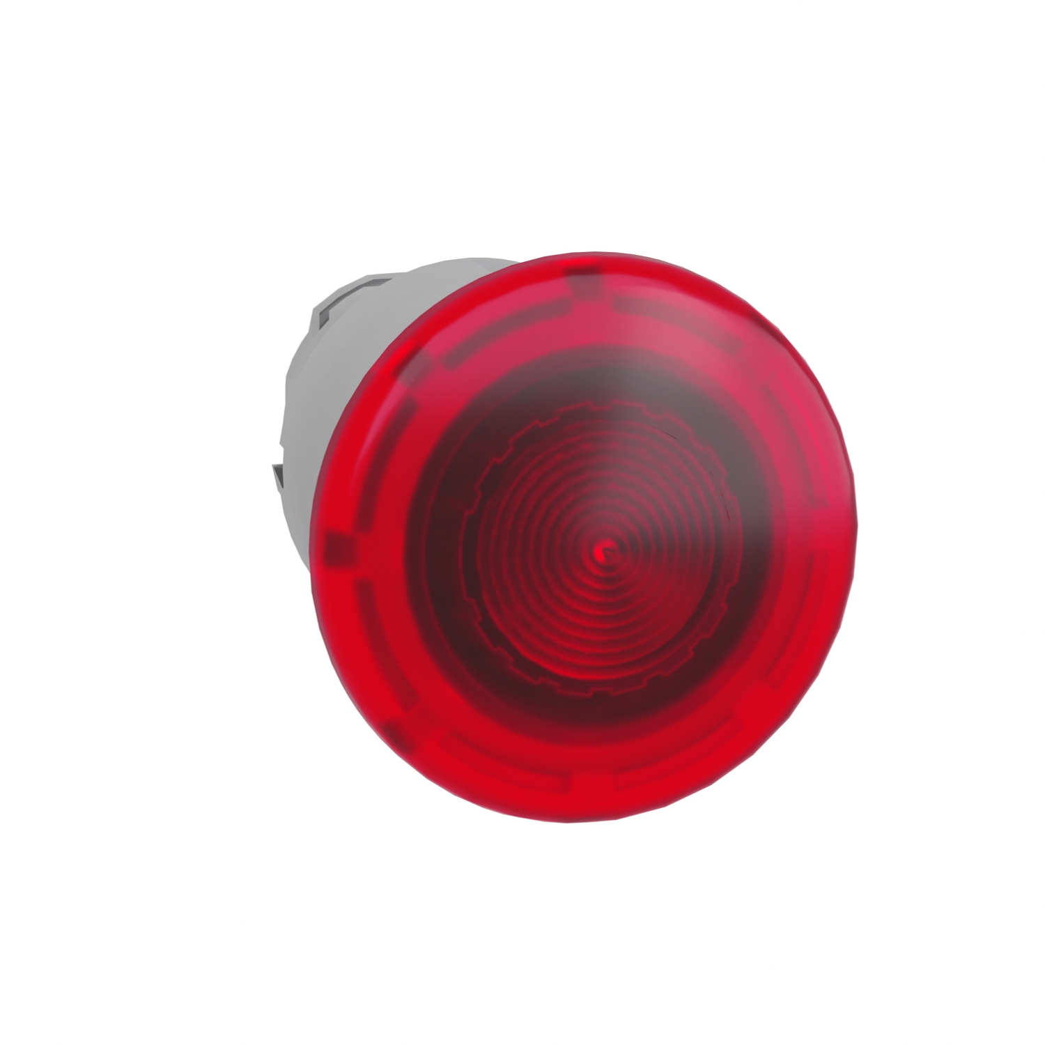 ZB4BW643 | Illuminated mushroom push button head Ø40, metal, red, Ø22, latching push-pull, integral LED - Image 3