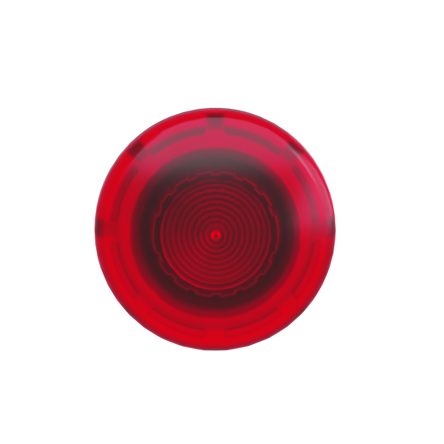 ZB4BW643 | Illuminated mushroom push button head Ø40, metal, red, Ø22, latching push-pull, integral LED
