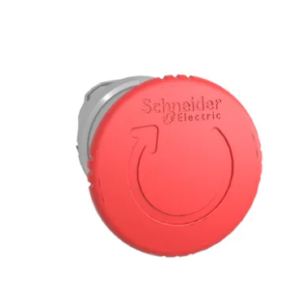 ZB4BS844 | Emergency stop head, switching off, metal, red mushroom Ø40, Ø22, trigger latching turn to release