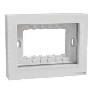 M3TB31_IM | Weather Proof Box, Miluz E, 3 Gang, white