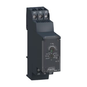 RE22R2QEMR | Modular timing relay, 8 A, 0.3s…30s, 2 CO, star delta, 24 V DC / 24...240 V AC/DC