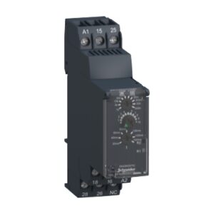 RE22R2QTMR | Modular timing relay, 8 A, 0.05 s…300 h, 2 CO, star delta, 24...240 V AC/DC
