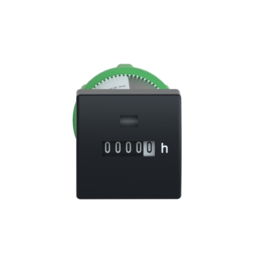 XB5DSM | Hour counter, Harmony XB5, plastic, 22mm, mechanical 5 digit display, 230..240V AC