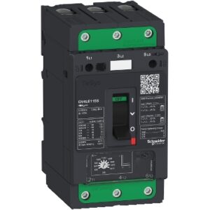 GV4LE07N | TeSys Deca, Motor circuit breaker, TeSys GV4, 3P, 7A, Icu 50kA, magnetic, EverLink terminals