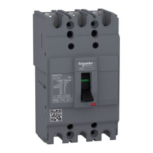 EZC100H3080 | circuit breaker Easypact EZC100H - TMD - 80 A - 3 poles 3d
