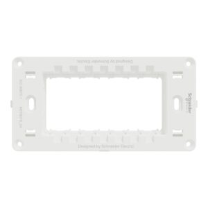 Schneider M3TB01S_04 | Supporting Frame, Miluz E, 4 gang, white