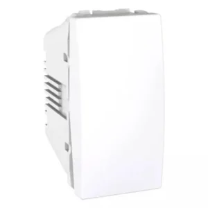 Schneider MGU3.106T.18 | Unica - push-button - 1-way - 10 A 250 VAC - 1 m - white