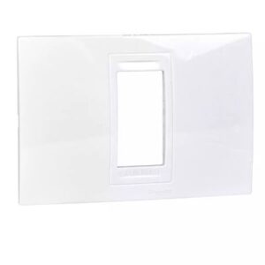 Schneider MGU4.101.18 | Unica Allegro - cover frame - 1 module - white