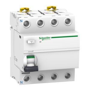 Schneider A9R44463 | Acti 9 iID - RCCB - 4P - 63A - 300mA - type AC