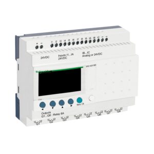 SR2A201BD | compact smart relay Zelio Logic - 20 I O - 24 V DC - no clock - display