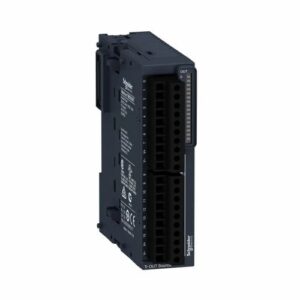 TM3DQ16T | discrete output module, Modicon TM3, 16 outputs transistor PNP, screw