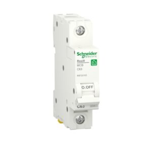 R9F32163 | Miniature circuit breaker (MCB), Resi9, 1P, 63A, C curve, 4500A (IEC/EN 60898-1)