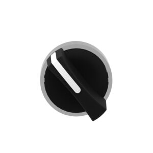 ZB4BD4 | Selector switch head, metal, black, Ø22, 2 positions, spring return from right to left