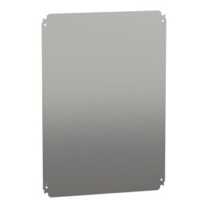 NSYMM75/Plain mounting plate H700xW500mm made of galvanised sheet steel