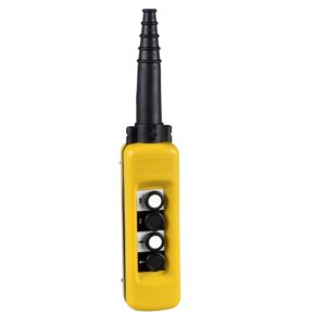 XACA471 | Pendant control station, plastic, yellow, 4 push buttons
