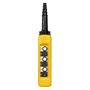 XACA671 | Pendant control station, plastic, yellow 6 push buttons